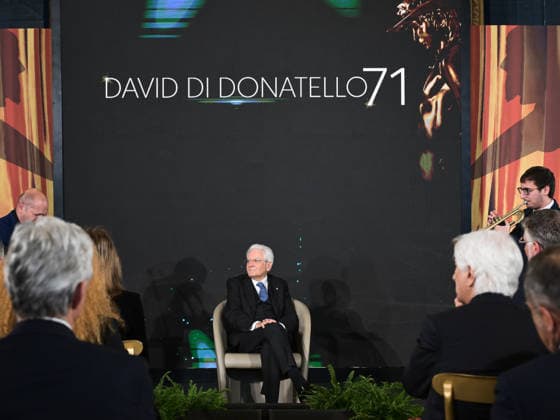 Rome, 71st edition of the David di Donatello Awards, Ceremony at the Quirinale. In the photo: the President of the Republic Sergio Mattarella.  Copyright: xMarcoxProvvisionatox xipa-agency.netx xDxAvanzo Landi Provvisionatox IPA_Agency_IPA74450774