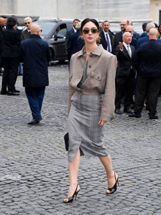 Rome, 71st David di Donatello Awards, Arrivals at the Quirinale Palace. Pictured is Matilda De Angelis.  Copyright: xVincenzoxLandix xipa-agency.netx xDxAvanzo Provvisionatox IPA_Agency_IPA74450779