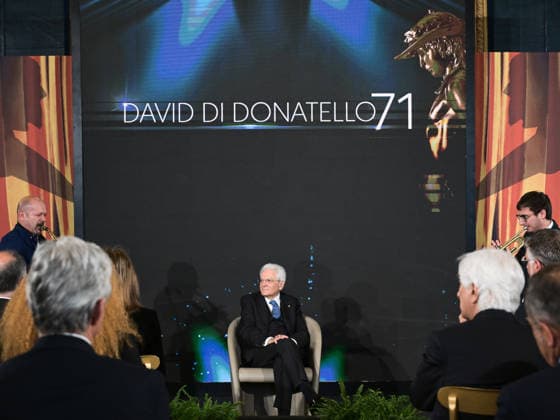 Rome, 71st edition of the David di Donatello Awards, Ceremony at the Quirinale. In the photo: the President of the Republic Sergio Mattarella.  Copyright: xMarcoxProvvisionatox xipa-agency.netx xDxAvanzo Landi Provvisionatox IPA_Agency_IPA74450781