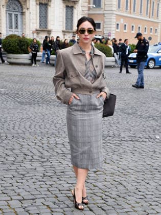 Rome, 71st David di Donatello Awards, Arrivals at the Quirinale Palace. Pictured is Matilda De Angelis.  Copyright: xVincenzoxLandix xipa-agency.netx xDxAvanzo Provvisionatox IPA_Agency_IPA74450790