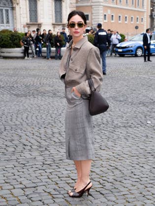 Rome, 71st David di Donatello Awards, Arrivals at the Quirinale Palace. Pictured is Matilda De Angelis.  Copyright: xVincenzoxLandix xipa-agency.netx xDxAvanzo Provvisionatox IPA_Agency_IPA74450793