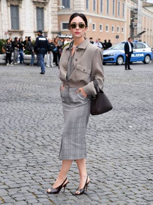 Rome, 71st David di Donatello Awards, Arrivals at the Quirinale Palace. Pictured is Matilda De Angelis.  Copyright: xVincenzoxLandix xipa-agency.netx xDxAvanzo Provvisionatox IPA_Agency_IPA74450794