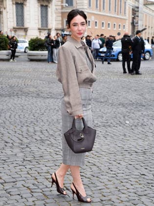 Rome, 71st David di Donatello Awards, Arrivals at the Quirinale Palace. Pictured is Matilda De Angelis.  Copyright: xVincenzoxLandix xipa-agency.netx xDxAvanzo Provvisionatox IPA_Agency_IPA74450806
