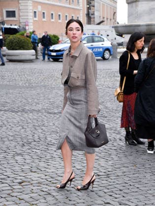 Rome, 71st David di Donatello Awards, Arrivals at the Quirinale Palace. Pictured is Matilda De Angelis.  Copyright: xVincenzoxLandix xipa-agency.netx xDxAvanzo Provvisionatox IPA_Agency_IPA74450817