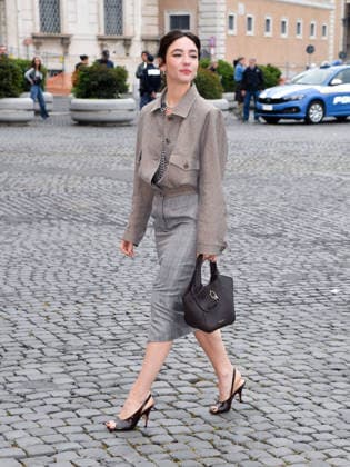 Rome, 71st David di Donatello Awards, Arrivals at the Quirinale Palace. Pictured is Matilda De Angelis.  Copyright: xVincenzoxLandix xipa-agency.netx xDxAvanzo Provvisionatox IPA_Agency_IPA74450818