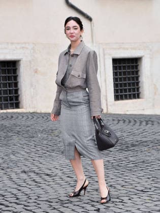 Rome, 71st David di Donatello Awards, Arrivals at the Quirinale Palace. Pictured is Matilda De Angelis.  Copyright: xVincenzoxLandix xipa-agency.netx xDxAvanzo Provvisionatox IPA_Agency_IPA74450823