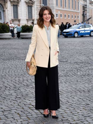 Rome, 71st David di Donatello Awards, Arrivals at the Quirinale Palace. Pictured: Barbara Ronchi.  Copyright: xVincenzoxLandix xipa-agency.netx xDxAvanzo Provvisionatox IPA_Agency_IPA74450825