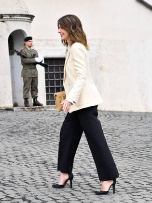 Rome, 71st David di Donatello Awards, Arrivals at the Quirinale Palace. Pictured: Barbara Ronchi.  Copyright: xVincenzoxLandix xipa-agency.netx xDxAvanzo Provvisionatox IPA_Agency_IPA74450871