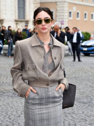 Rome, 71st David di Donatello Awards, Arrivals at the Quirinale Palace. Pictured is Matilda De Angelis.  Copyright: xVincenzoxLandix xipa-agency.netx xDxAvanzo Provvisionatox IPA_Agency_IPA74450788