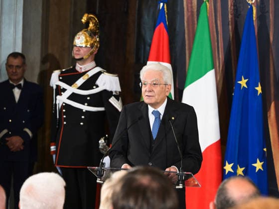 Rome, 71st edition of the David di Donatello Awards, Ceremony at the Quirinale. In the photo: the President of the Republic Sergio Mattarella.  Copyright: xMarcoxProvvisionatox xipa-agency.netx xDxAvanzo Landi Provvisionatox IPA_Agency_IPA74451047