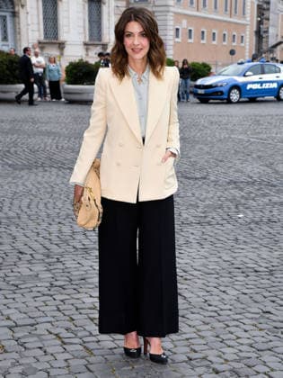Rome, 71st David di Donatello Awards, Arrivals at the Quirinale Palace. Pictured: Barbara Ronchi.  Copyright: xVincenzoxLandix xipa-agency.netx xDxAvanzo Provvisionatox IPA_Agency_IPA74450828