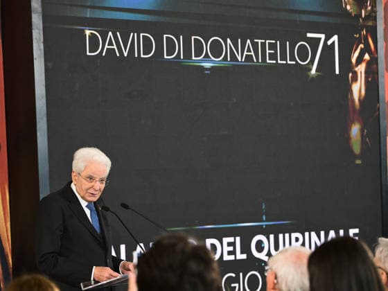 Rome, 71st edition of the David di Donatello Awards, Ceremony at the Quirinale. In the photo: the President of the Republic Sergio Mattarella.  Copyright: xMarcoxProvvisionatox xipa-agency.netx xDxAvanzo Landi Provvisionatox IPA_Agency_IPA74451053