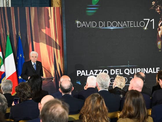 Rome, 71st edition of the David di Donatello Awards, Ceremony at the Quirinale. In the photo: the President of the Republic Sergio Mattarella.  Copyright: xMarcoxProvvisionatox xipa-agency.netx xDxAvanzo Landi Provvisionatox IPA_Agency_IPA74451072