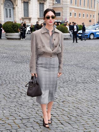 Rome, 71st David di Donatello Awards, Arrivals at the Quirinale Palace. Pictured is Matilda De Angelis.  Copyright: xVincenzoxLandix xipa-agency.netx xDxAvanzo Provvisionatox IPA_Agency_IPA74450786