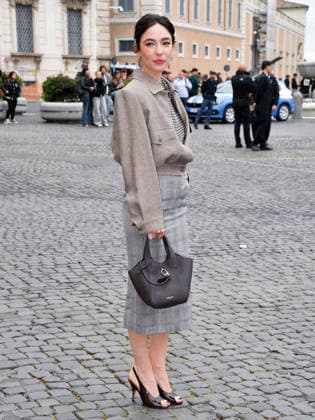 Rome, 71st David di Donatello Awards, Arrivals at the Quirinale Palace. Pictured is Matilda De Angelis.  Copyright: xVincenzoxLandix xipa-agency.netx xDxAvanzo Provvisionatox IPA_Agency_IPA74450807