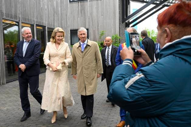 King Philippe And Queen Mathilde Visit The Province of Flemish Brabant VLAAMS-BRABANT, BELGIUM - MAY 05: King Philippe of Belgium and Queen Mathilde of Belgium pictured visiting VUB STEAM Academie in Pajottegem during a trip to the province of Flemish Brabant on May 05, 2026 in Vlaams-Brabant, Belgium, 05 05 2026 Vlaams-Brabant Belgium  Copyright: xPhilipxReynaersx