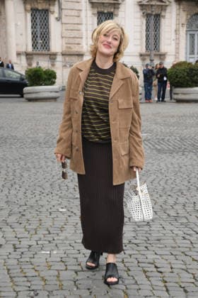 Arrivals At the Presentation of David di Donatello Award Nominees Quirinale - Rome, Italy Valeria Bruni Tedeschi Arrivals At the Presentation of David di Donatello Award Nominees Quirinale - Rome, Italy 5th May 2026 SGPItalia id 134848_001 * Not Exclusive  Copyright: xSGPx