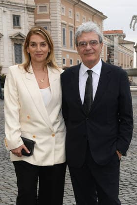 Arrivals At the Presentation of David di Donatello Award Nominees Quirinale - Rome, Italy Ippolita Di Majo;Mario Martone Arrivals At the Presentation of David di Donatello Award Nominees Quirinale - Rome, Italy 5th May 2026 SGPItalia id 134848_001 * Not Exclusive  Copyright: xSGPx