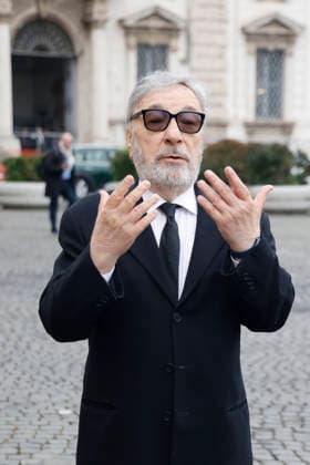 May 5, 2026, Rome, Rome, ITALY: Gianni Amelio. Ceremony at the Quirinale Palace for the presentation of the David di Donatello Award nominees, Rome, May 5, 2026. Rome ITALY  - ZUMAa289 20260505_zia_a289_109 Copyright: xRiccardoxDexLucax xAgfx