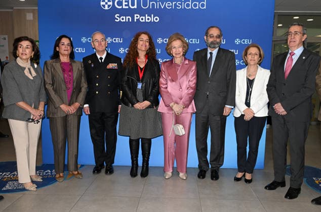 Queen Sofia presides over the inauguration of the congress The Spanish Monarchy and the independence of the United States 250th anniversary Queen Sofia arrives at the Faculty of Economics and Business Administration of the University CEU San Pablo, to preside over the inauguration of the congress The Spanish Monarchy and the independence of the United States 250th anniversary, on May 5, 2026, in Madrid Spain QUEEN GENTE José Madrid Madrid Madrid Spain  Copyright: xJosÃ xOlivax 7501032