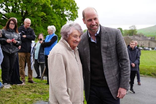 The Prince of Wales visits Yorkshire The Prince of Wales visits the village of Bainbridge to highlight rural communities and sustainability, in North Yorkshire, UK, on the 5th May 2026. Picture by Owen Humphreys WPA-Pool Bainbridge Yorkshire United Kingdom  WHA-0817