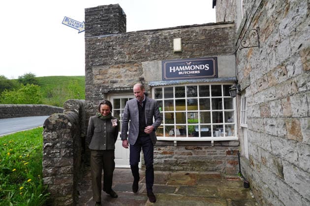 The Prince of Wales visits Yorkshire The Prince of Wales visits the village of Bainbridge to highlight rural communities and sustainability, in North Yorkshire, UK, on the 5th May 2026. Picture by Owen Humphreys WPA-Pool Bainbridge Yorkshire United Kingdom  WHA-0817