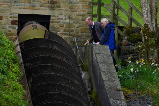 The Prince of Wales visits Yorkshire The Prince of Wales visits the village of Bainbridge to highlight rural communities and sustainability, in North Yorkshire, UK, on the 5th May 2026. Picture by Owen Humphreys WPA-Pool Bainbridge Yorkshire United Kingdom  WHA-0817