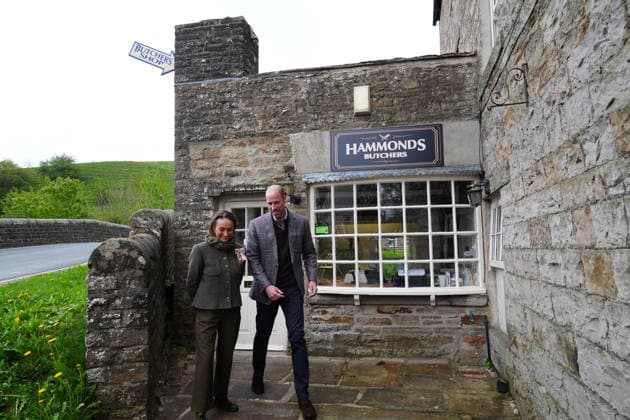 The Prince of Wales visits Yorkshire The Prince of Wales visits the village of Bainbridge to highlight rural communities and sustainability, in North Yorkshire, UK, on the 5th May 2026. Picture by Owen Humphreys WPA-Pool Bainbridge Yorkshire United Kingdom  WHA-0817