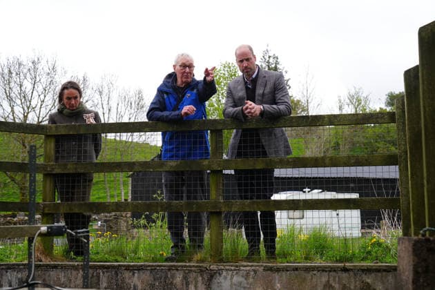 The Prince of Wales visits Yorkshire The Prince of Wales visits the village of Bainbridge to highlight rural communities and sustainability, in North Yorkshire, UK, on the 5th May 2026. Picture by Owen Humphreys WPA-Pool Bainbridge Yorkshire United Kingdom  WHA-0817