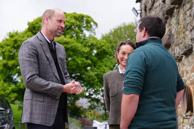 The Prince of Wales visits Yorkshire The Prince of Wales visits the village of Bainbridge to highlight rural communities and sustainability, in North Yorkshire, UK, on the 5th May 2026. Picture by Owen Humphreys WPA-Pool Bainbridge Yorkshire United Kingdom  WHA-0817