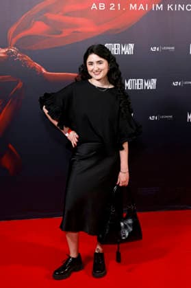 Content creator Aria Callen at the German premiere of Mother Mary at the Cinenova cinema in Cologne, 05 05 2026 NRW Germany Copyright: xChristophxHardtx