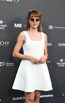 YO DONA Female Power Awards 2026 Andrea Guasch during the YO DONA Female Power Awards 2026 gala held at the Real Fábrica de Tapices, on May 5, 2026, in Madrid Spain El Mundo and Yo Dona present the Female Power Awards to nine exceptional women PHOTOCALL AWARDS José Madrid Madrid Spain  Copyright: xJosÃ xOlivax 7501448