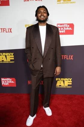 Funny AF with Kevin Hart LOS ANGELES, CALIFORNIA - MAY 05: Usama Siddiquee at as Netflix Is A Joke Festival Presents: Funny AF with Kevin Hart at The United Theater on Broadway on May 05, 2026 in Los Angeles, California. Credit: AdMedia EDITORIAL USE ONLY  Copyright: xx AdMediax admphotostwo987118