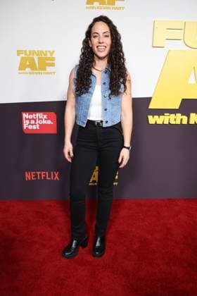 Funny AF with Kevin Hart LOS ANGELES, CALIFORNIA - MAY 05: Caitlin Peluffo at as Netflix Is A Joke Festival Presents: Funny AF with Kevin Hart at The United Theater on Broadway on May 05, 2026 in Los Angeles, California. Credit: AdMedia EDITORIAL USE ONLY  Copyright: xx AdMediax admphotostwo987145