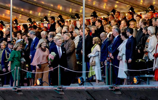 05-05-2026 Amsterdam Queen Maxima and King Willem-Alexander attend the liberation concert (Afsluiting Nationale Viering van de Bevrijding) at the Amstel in Amsterdam. Â  Copyright: xPPEx
