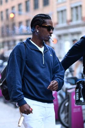 A AP Rocky in New York on 5 May 2026 Pierre Perusseau Bestimage A AP Rocky in New York on 5 May 2026 New York Etats Unis  Copyright: xPierrexPerusseaux xBestimagexPierrexPerusseaux xBestimagex