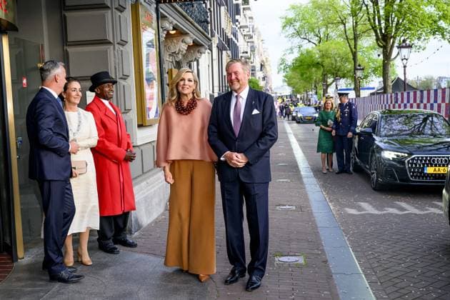 King Willem-Alexander and Queen Maxima During National Liberation Celebration Concert - Amsterdam King Willem-Alexander and Queen Maxima attend the May 5 concert marking the conclusion of the National Liberation Celebration on the Amstel in front of the Royal Theatre Carre in Amsterdam, The Netherlands on May 5, 2026. Photo by Patrick van Emst NL Beeld Bruno Press ABACAPRESS.COM Amsterdam Netherlands  Copyright: xBrunoxPress ABACAx