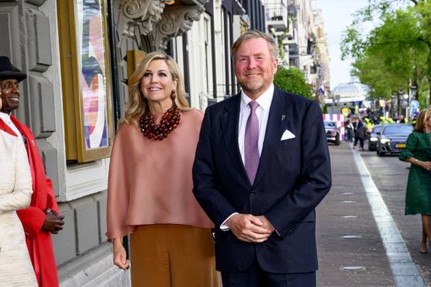 King Willem-Alexander and Queen Maxima During National Liberation Celebration Concert - Amsterdam King Willem-Alexander and Queen Maxima attend the May 5 concert marking the conclusion of the National Liberation Celebration on the Amstel in front of the Royal Theatre Carre in Amsterdam, The Netherlands on May 5, 2026. Photo by Patrick van Emst NL Beeld Bruno Press ABACAPRESS.COM Amsterdam Netherlands  Copyright: xBrunoxPress ABACAx