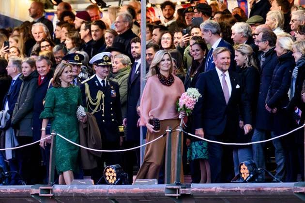 King Willem-Alexander and Queen Maxima During National Liberation Celebration Concert - Amsterdam King Willem-Alexander and Queen Maxima attend the May 5 concert marking the conclusion of the National Liberation Celebration in Amsterdam, The Netherlands on May 5, 2026, traditionally held on and around the Amstel in front of the Royal Theatre Carré. Photo by Patrick van Emst NL Beeld Bruno Press ABACAPRESS.COM Amsterdam Netherlands  Copyright: xBrunoxPress ABACAx