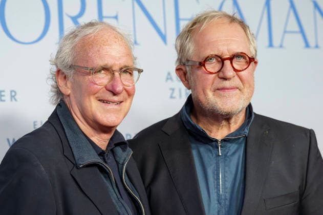 August Zirner and Harald Krassnitzer at the premiere of the movie Der verlorene Mann at City Kino Munich, 05 05 2026 Foto:xN.xKolinzx xFuturexImagex mann_6553
