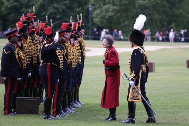 . 06 05 2026. London, United Kingdom. 41 Gun Royal Salute Hyde Park. The King s Troop Royal Horse Artillery fire a 41 Gun Salute in Hyde Park to mark the anniversary of the Coronation of His Majesty The King.  xMartynxWheatleyx xi-Imagesx IIM-26749-0008