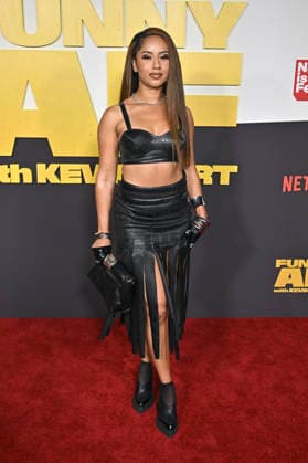Zaina Sesay at the live event of the Netflix talent show Funny AF with Kevin Hart at the United Theater Los Angeles, 05 05 2026 Foto:xD.xStarbuckx xFuturexImagex hart_6536