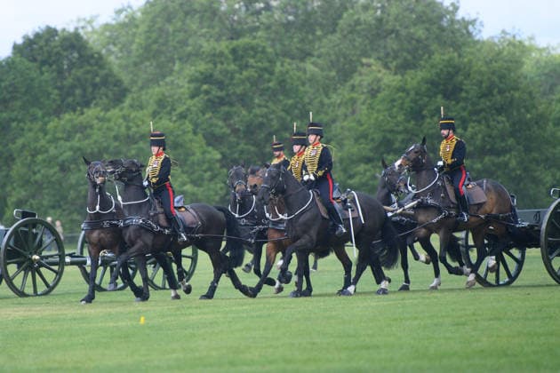 41 Gun Royal Salute for Third Anniversary of King Charles III s Coronation at Hyde Park, London, UK - Wednesday 6 May 2026 A general view of The King s Troop, Royal Horse Artillery performing a 41 gun Royal Salute to mark the Third Anniversary of the Coronation of King Charles III on the 6th May - Hyde Park, London, England, UK on Wednesday 6 May, 2026. Credit Justin, Credit:Justin Ng Avalon UK, England, London, Hyde Park Copyright: xJustinxNgx xAvalonx 1096902330