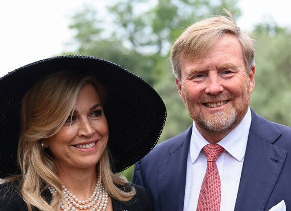 Willem-Alexander of the Netherlands and Máxima of the Netherlands visit the Dutch Pavilion  Copyright: xMatteoxChinellatox xipa-agency.netx xipa-agency.netx xMatteoxChinellatox IPA_Agency_IPA74470992
