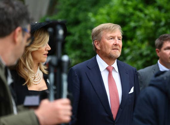 Willem-Alexander of the Netherlands and Máxima of the Netherlands visit the Dutch Pavilion  Copyright: xMatteoxChinellatox xipa-agency.netx xipa-agency.netx xMatteoxChinellatox IPA_Agency_IPA74470994