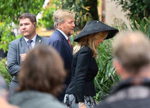 Willem-Alexander of the Netherlands and Máxima of the Netherlands visit the Dutch Pavilion  Copyright: xMatteoxChinellatox xipa-agency.netx xipa-agency.netx xMatteoxChinellatox IPA_Agency_IPA74470996