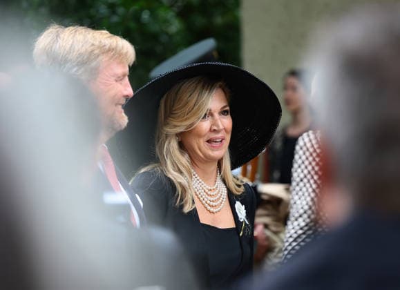 Willem-Alexander of the Netherlands and Máxima of the Netherlands visit the Dutch Pavilion  Copyright: xMatteoxChinellatox xipa-agency.netx xipa-agency.netx xMatteoxChinellatox IPA_Agency_IPA74470997