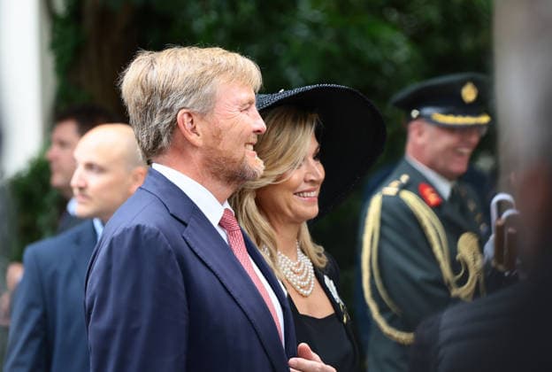 Willem-Alexander of the Netherlands and Máxima of the Netherlands visit the Dutch Pavilion  Copyright: xMatteoxChinellatox xipa-agency.netx xipa-agency.netx xMatteoxChinellatox IPA_Agency_IPA74470998