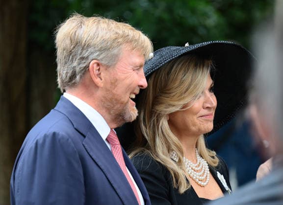 Willem-Alexander of the Netherlands and Máxima of the Netherlands visit the Dutch Pavilion  Copyright: xMatteoxChinellatox xipa-agency.netx xipa-agency.netx xMatteoxChinellatox IPA_Agency_IPA74470999