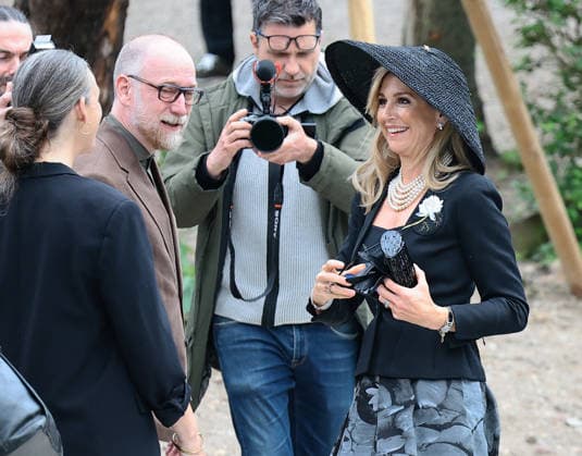 Dutch Royals Visit the 2026 Venice Art Biennale - Venice Willem-Alexander of the Netherlands and Máxima of the Netherlands visit the Dutch Pavilion in Venice, Italy on May 6, 2026. Photo by Matteo Chinellato IPA ABACAPRESS.COM Venice Italy  Copyright: xIPA ABACAx
